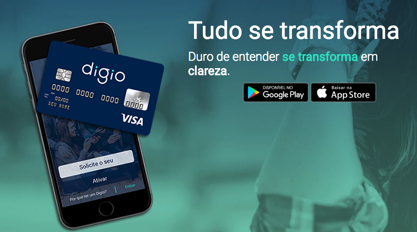 Peça agora o seu Cartão de Crédito Digio - Sem Anuidade - VISA