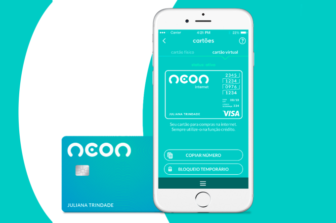 Banco Neon lança seu cartão de créditoAnuidade Zero